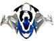 Suzuki GSX650F Motorrad Verkleidung 2008-2013 - Silber Blau