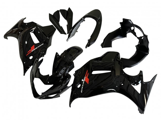 Suzuki GSX650F Motorrad Verkleidung 2008-2013 - Glanzendes Schwarz