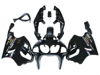 Kawasaki ZX7R Motorrad Verkleidung 1996-2003 - Glanzendes Schwarz Elf