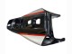 Honda CBR1000RR Motorrad Verkleidung 2004-2005 - Silber Glanzendes Schwarz Rot Streifen