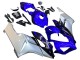 Honda CBR1000RR Motorrad Verkleidung 2004-2005 - Silber Blau Glanzendes Schwarz