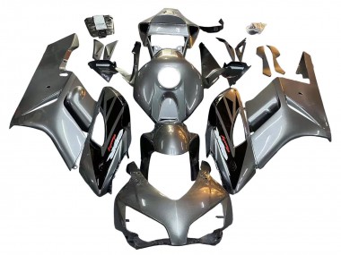 Honda CBR1000RR Motorrad Verkleidung 2004-2005 - Silber Glanzendes Schwarz