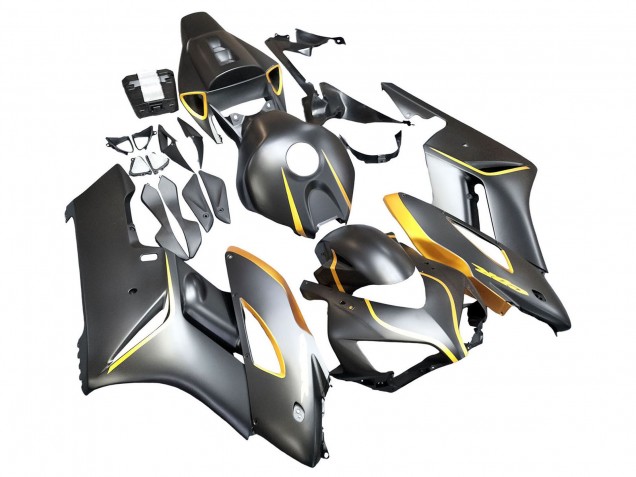 Honda CBR1000RR Motorrad Verkleidung 2004-2005 - Matt Grau Gold