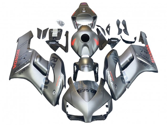 Honda CBR1000RR Motorrad Verkleidung 2004-2005 - Silber Repsol