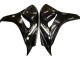 Honda CBR1000RR Motorrad Verkleidung 2006-2007 - Glanzendes Schwarz Matt Schwarz