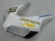 Honda CBR1000RR Motorrad Verkleidung 2006-2007 - Weiss Grun Glanzendes Schwarz Hannspree 52