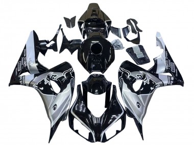 Honda CBR1000RR Motorrad Verkleidung 2006-2007 - Silber Glanzendes Schwarz Red Bull