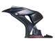 Honda CBR1000RR Motorrad Verkleidung 2006-2007 - Matt Schwarz Rot Aufkleber