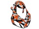 Honda CBR1000RR Motorrad Verkleidung 2006-2007 - Schwarz Orange Silber Camouflage