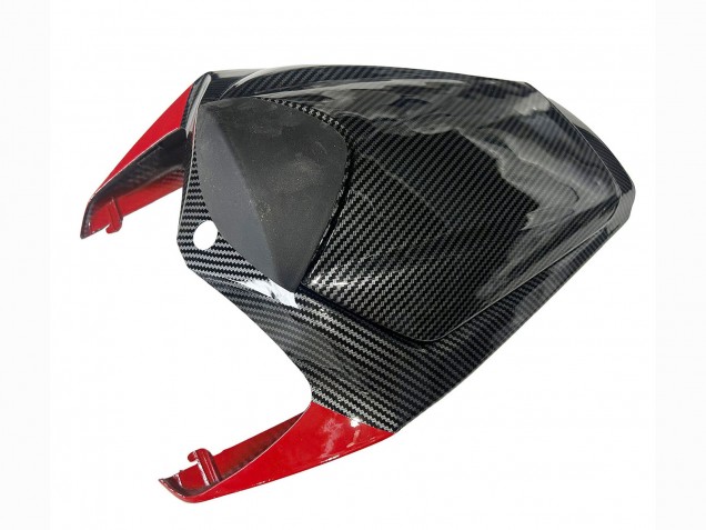 Honda CBR1000RR Motorrad Verkleidung 2008-2011 - Schwarzes Carbonfaser Rot