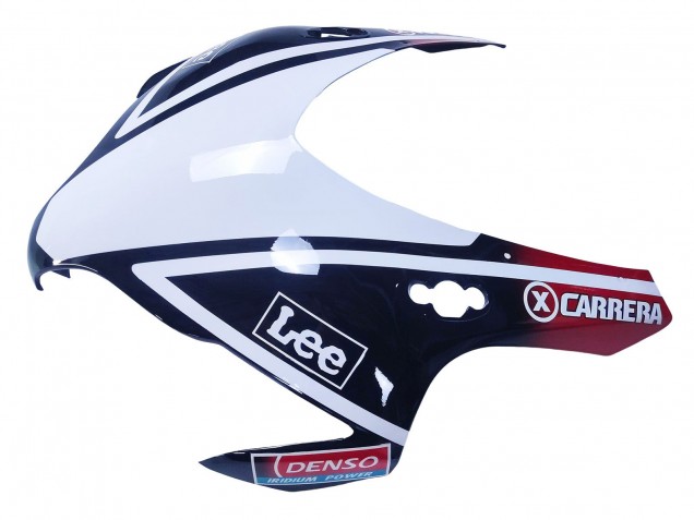 Honda CBR1000RR Motorrad Verkleidung 2008-2011 - Weiss Rot Blau Schwarz Stern Lee Carrera