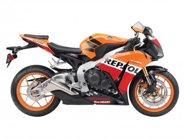 Honda CBR1000RR Motorrad Verkleidung 2012-2016 - Orange Weiss Rot Repsol