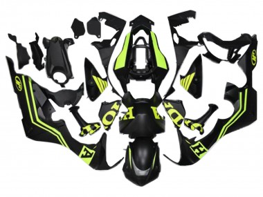Honda CBR1000RR Motorrad Verkleidung 2017-2024 - Matt Schwarz Gelb