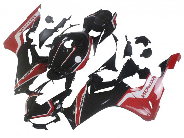 Honda CBR1000RR Motorrad Verkleidung 2017-2024 - Rot Weiss Glanzendes Schwarz
