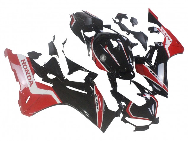 Honda CBR1000RR Motorrad Verkleidung 2017-2024 - Rot Weiss Glanzendes Schwarz