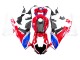 Honda CBR1000RR Motorrad Verkleidung 2017-2023 - Weiss Rot Blau Schwarz HRC