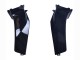 Honda CBR600RR Motorrad Verkleidung 2003-2004 - Silber Glanzendes Schwarz