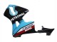 Honda CBR600RR Motorrad Verkleidung 2003-2004 - Hellblau Rot Glanzendes Schwarz Dunlop