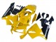 Honda CBR600RR Motorrad Verkleidung 2003-2004 - Gelb Glanzendes Schwarz