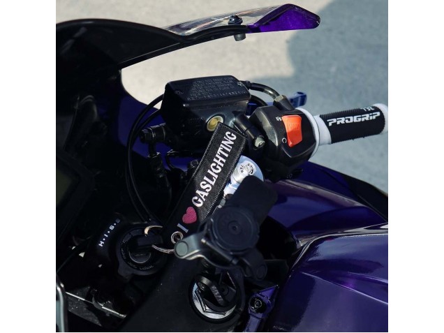 Honda CBR600RR Motorrad Verkleidung 2003-2004 - Dunkel Blau Glanzendes Schwarz