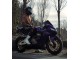 Honda CBR600RR Motorrad Verkleidung 2003-2004 - Dunkel Blau Glanzendes Schwarz