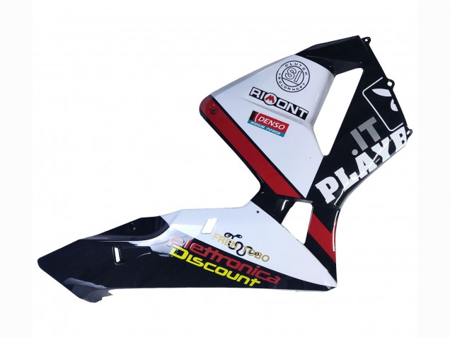 Honda CBR600RR Motorrad Verkleidung 2003-2004 - Weiss Rot Glanzendes Schwarz Denso Rimont