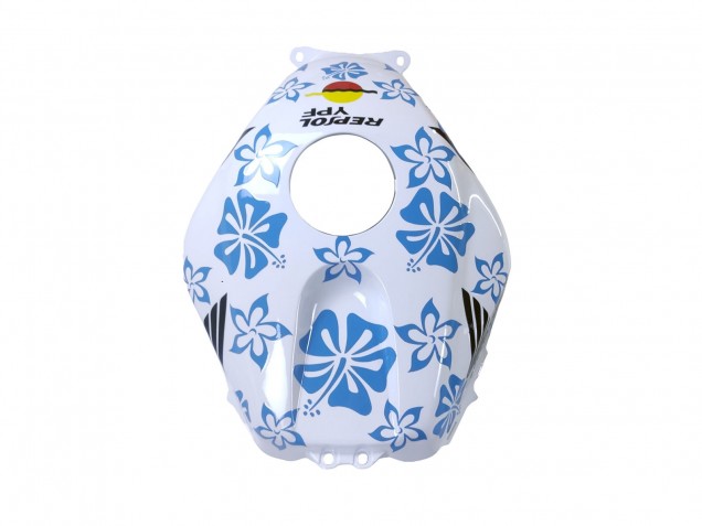 Honda CBR600RR Motorrad Verkleidung 2003-2004 - Weiss Blau Rot Nastro Azzurro 46