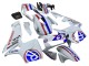 Honda CBR600RR Motorrad Verkleidung 2003-2004 - Weiss Rot Blau