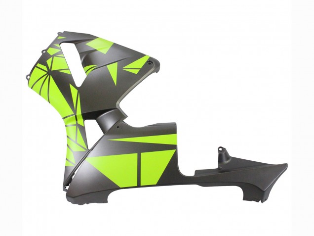 Honda CBR600RR Motorrad Verkleidung 2003-2004 - Gelb Matt Schwarz