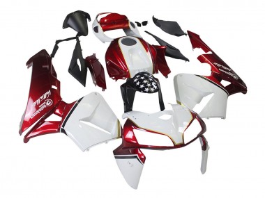 Honda CBR600RR Motorrad Verkleidung Kit 2005-2006 - Rot Weiss Schwarz