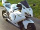 Honda CBR600RR Motorrad Verkleidung 2005-2006 - Weiss Gold