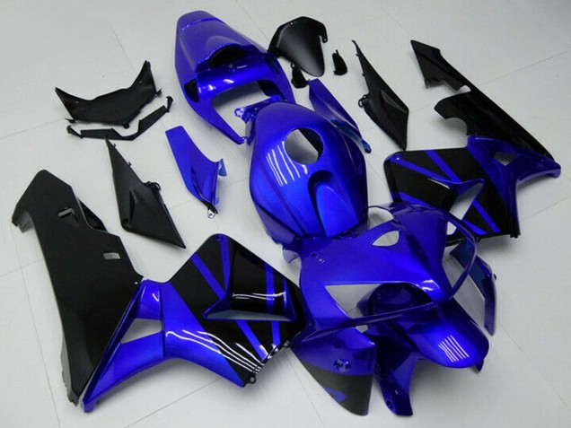 Honda CBR600RR Motorrad Verkleidung 2005-2006 - Blau Schwarz
