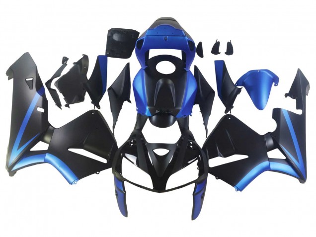 Honda CBR600RR Motorrad Verkleidung 2005-2006 - Schwarz Blau