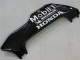 Honda CBR600RR Motorrad Verkleidung 2005-2006 - Glanzendes Schwarz Weiss West