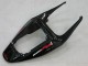 Honda CBR600RR Motorrad Verkleidung 2005-2006 - Glanzendes Schwarz Weiss West