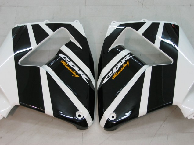Honda CBR600RR Motorrad Verkleidung 2005-2006 - Schwarz Weiss Rennen