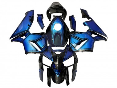 Honda CBR600RR Motorrad Verkleidung 2005-2006 - Blau Schwarz