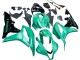 Honda CBR600RR Motorrad Verkleidung 2007-2008 - Grun Glanzendes Schwarz