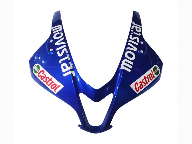 Honda CBR600RR Motorrad Verkleidung 2007-2008 - Blau Grun MoviStar Castrol