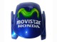 Honda CBR600RR Motorrad Verkleidung 2007-2008 - Blau Grun MoviStar Castrol