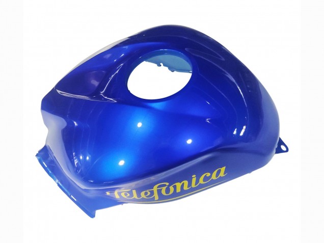 Honda CBR600RR Motorrad Verkleidung 2007-2008 - Blau Grun MoviStar Castrol
