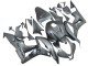 Honda CBR600RR Motorrad Verkleidung 2007-2008 - Silber Grau