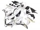 Honda CBR600RR Motorrad Verkleidung 2007-2008 - Weiss Gold Glanzendes Schwarz Playboy
