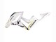 Honda CBR600RR Motorrad Verkleidung 2007-2008 - Weiss Gold Glanzendes Schwarz Playboy