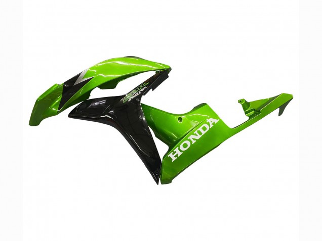Honda CBR600RR Motorrad Verkleidung Kit 2007-2008 - Grun Glanzendes Schwarz