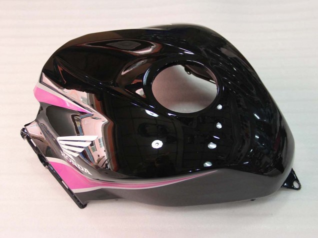 Honda CBR600RR Motorrad Verkleidung 2007-2008 - Rosa Glanzendes Schwarz Rennen