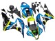 Honda CBR600RR Motorrad Verkleidung 2007-2008 - Grun Gelb Glanzendes Schwarz Hai 46