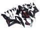 Honda CBR600RR Motorrad Verkleidung 2007-2008 - Matt Schwarz Rot