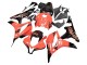 Honda CBR600RR Motorrad Verkleidung 2007-2008 - Orange Glanzendes Schwarz Repsol