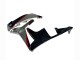 Honda CBR600RR Motorrad Verkleidung 2007-2008 - Silber Rot Glanzendes Schwarz